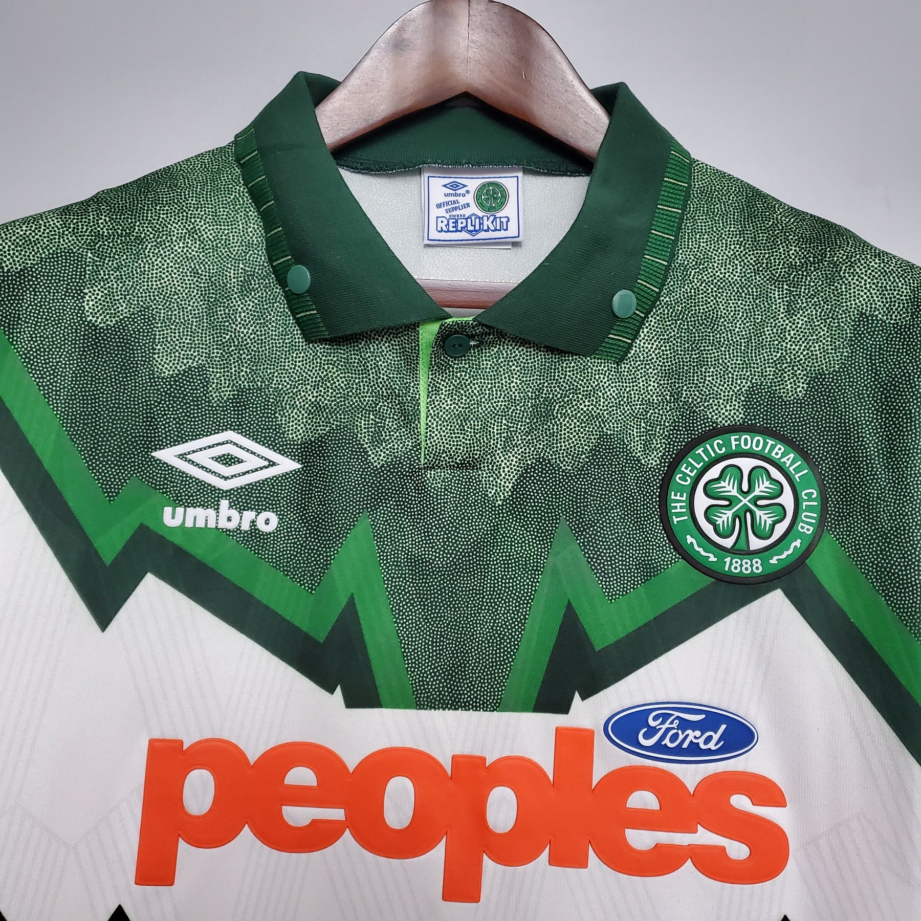 CAMISA CELTIC RETRÔ HOME 91/92