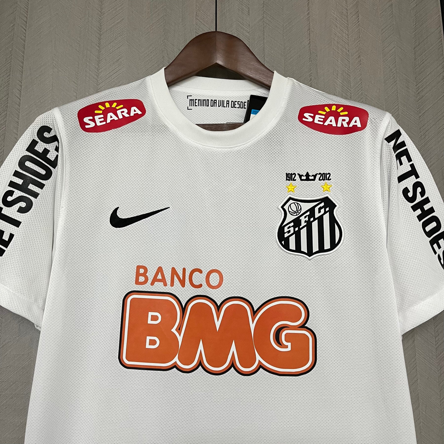 CAMISA SANTOS RETRÔ HOME 2011/12