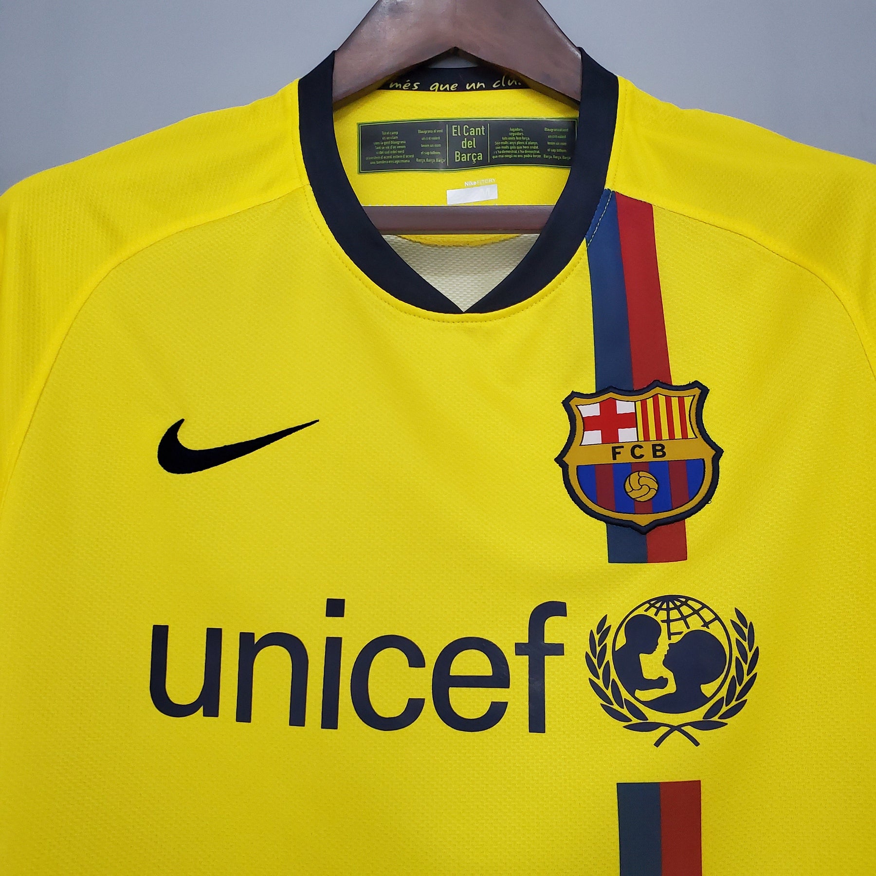 CAMISA RETRÔ BARCELONA AWAY 08/09