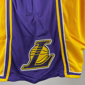 NBA SHORT LOS ANGELES LAKERS YELLOW 22/23