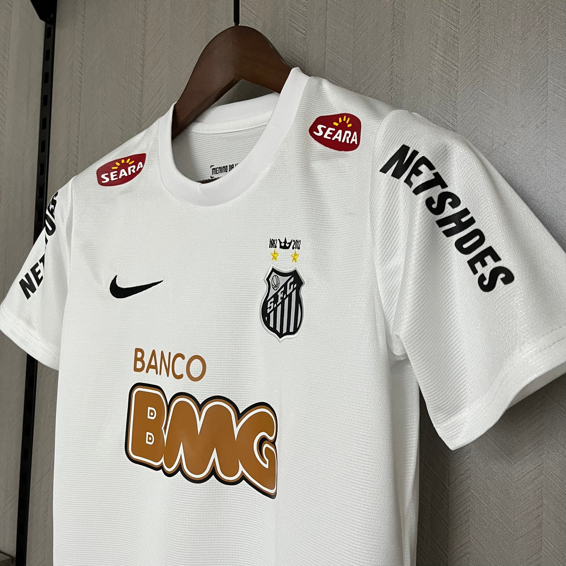 KIT INFANTIL SANTOS RETRÔ HOME 11/12