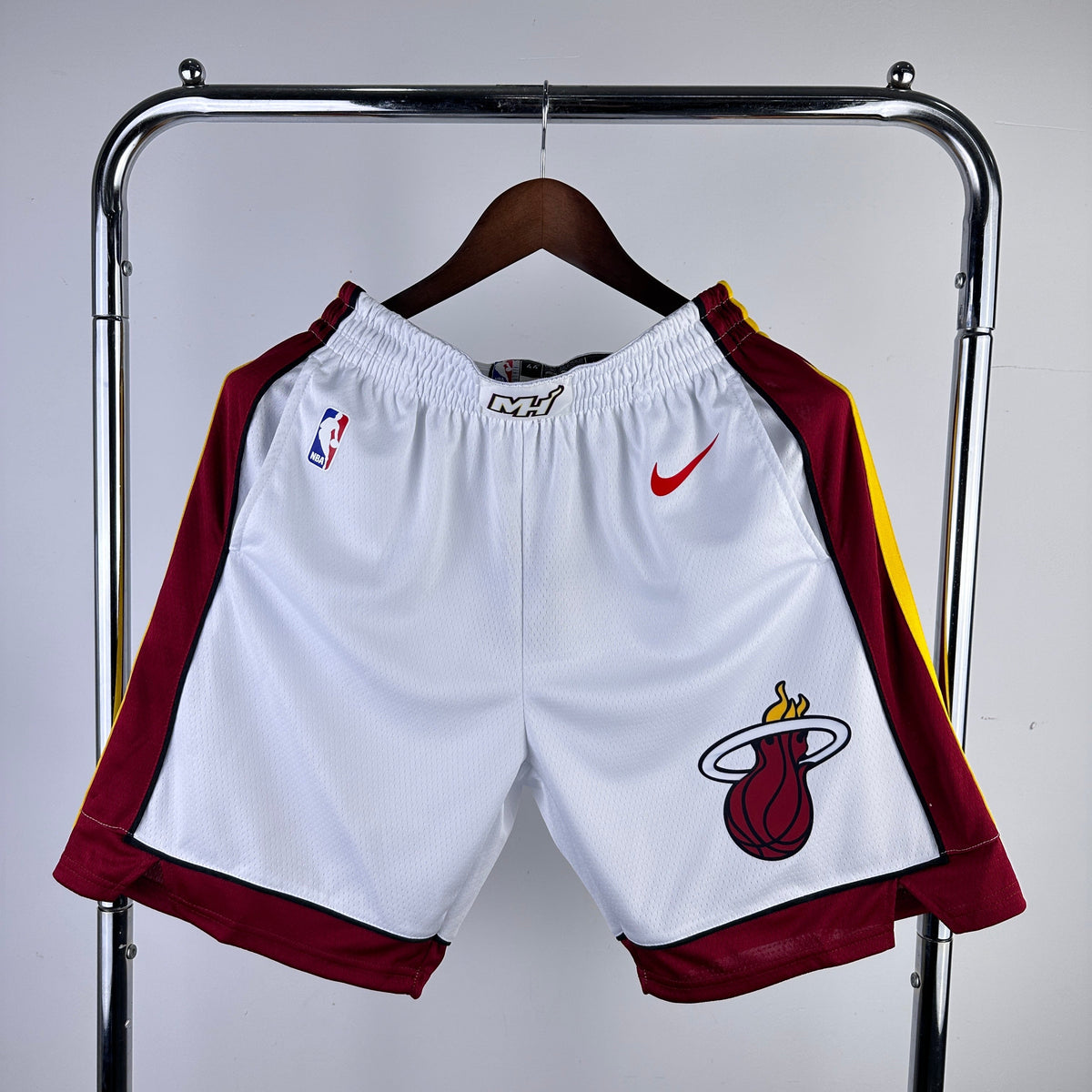 NBA SHORT MIAMI HEAT WHITE 23/24