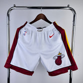 NBA SHORT MIAMI HEAT WHITE 23/24