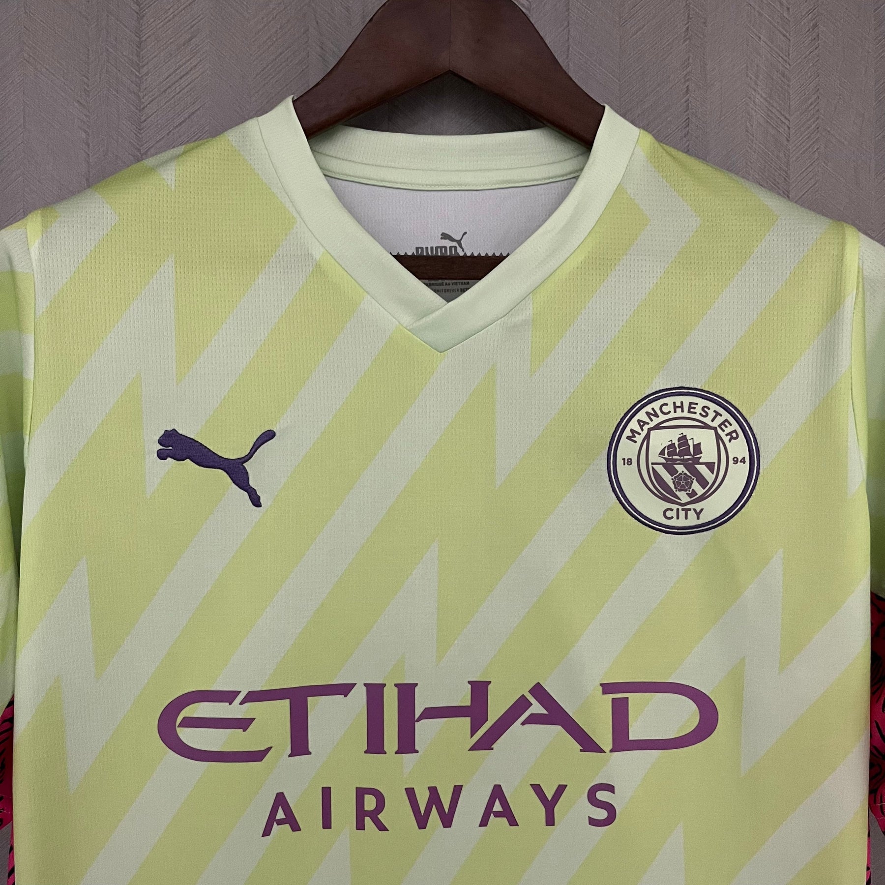 CAMISA MANCHESTER CITY GOLEIRO AMARELO 23/24