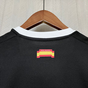 CAMISA REAL MADRID BLACK GOLEIRO 24/25