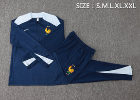 CONJUNTO DE TREINO FRANÇA BLUE 24/25