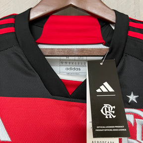 CAMISA FLAMENGO MANGA LONGA HOME 24/25