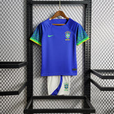 KIT INFANTIL BRASIL AWAY 22/23