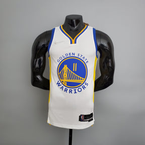 NBA 75TH GOLDEN STATE WARRIORS WHITE NBA JERSEY