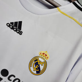 CAMISA RETRÔ REAL MADRID HOME 09/10