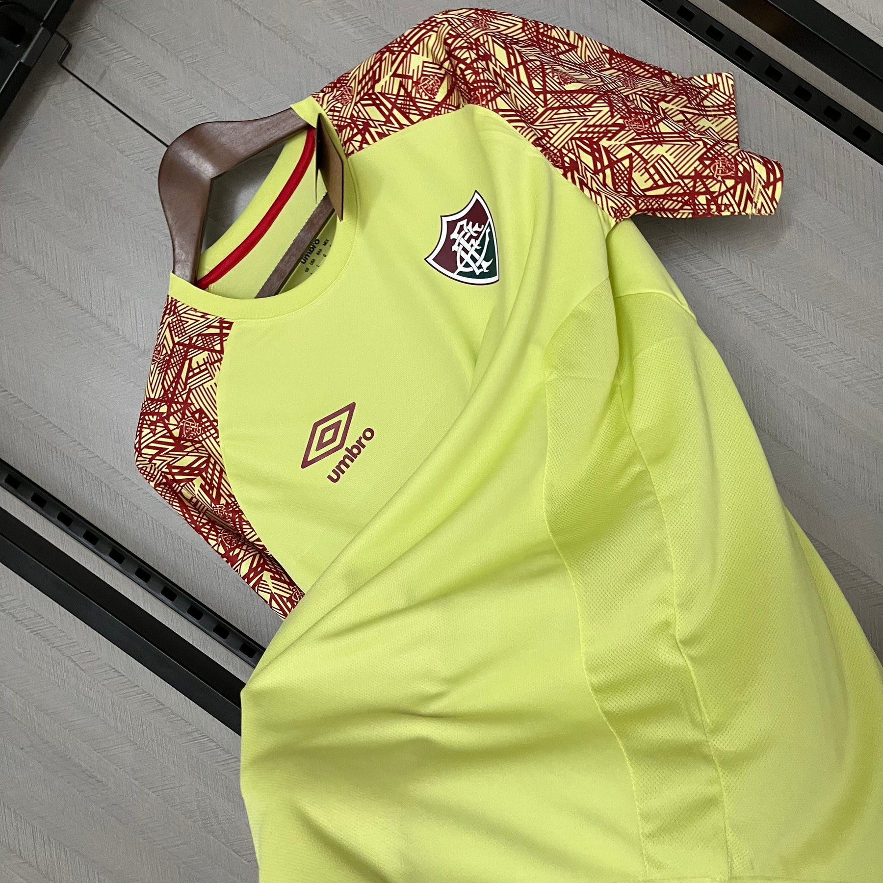 CAMISA FLUMINENSE TREINO GOLEIRO AMARELO 24/25
