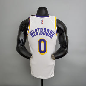 NBA 75TH LOS ANGELES LAKERS WHITE NBA JERSEY