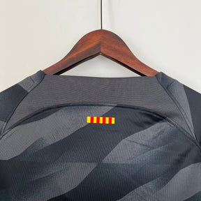 CAMISA BARCELONA GOLEIRO BLACK 23/24