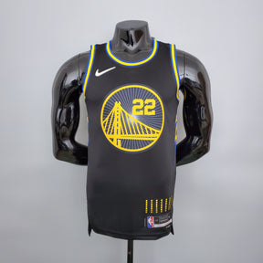 NBA 75TH GOLDEN STATE WARRIORS BLACK NBA JERSEY