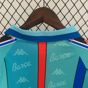 CAMISA RETRÔ BARCELONA AWAY MANGA LONGA 96/97