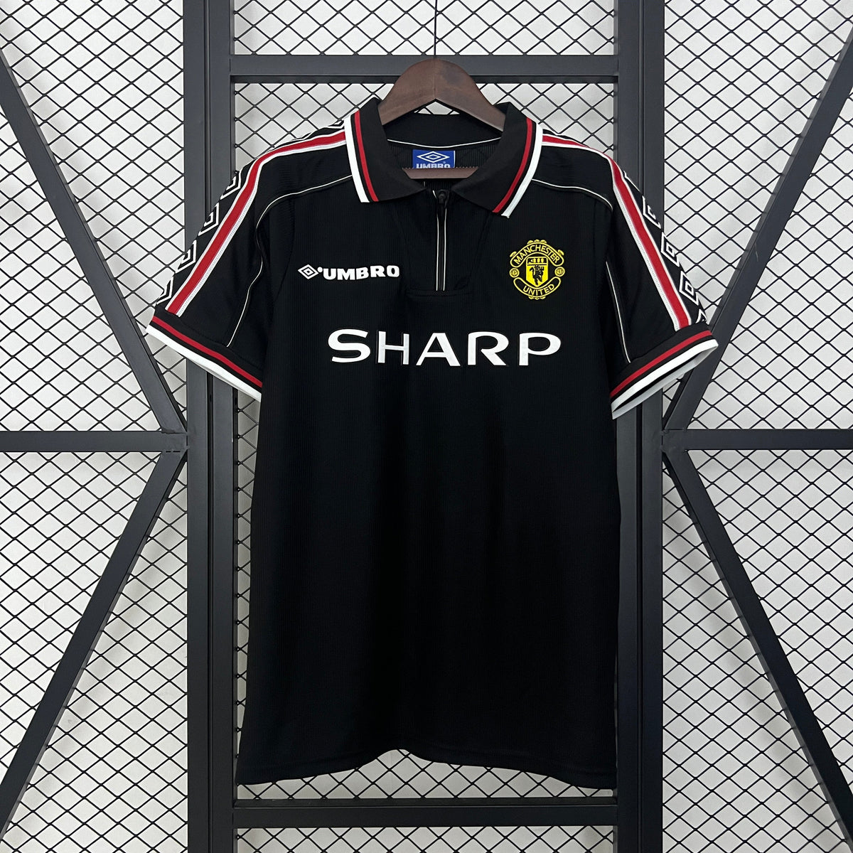 CAMISA RETRÔ MANCHESTER UNITED AWAY 98/99