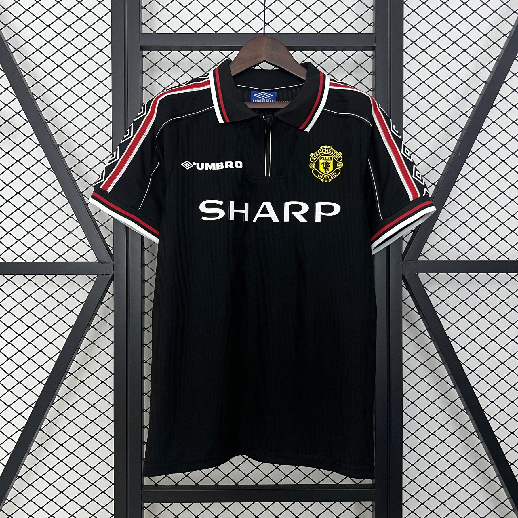 CAMISA RETRÔ MANCHESTER UNITED AWAY 98/99