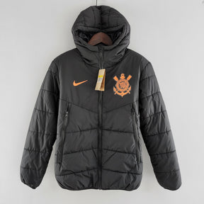 PARKA CORINTHIANS BLACK & ORANGE 22/23