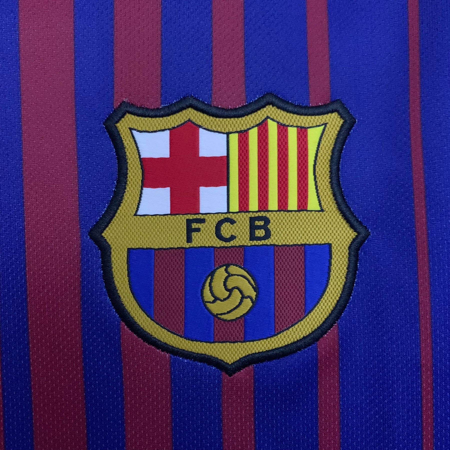 CAMISA RETRÔ MANGA LONGA BARCELONA HOME 17/18
