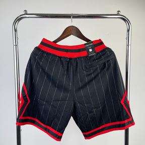 NBA SHORT CHICAGO BULLS BLACK LISTRADA 22/23