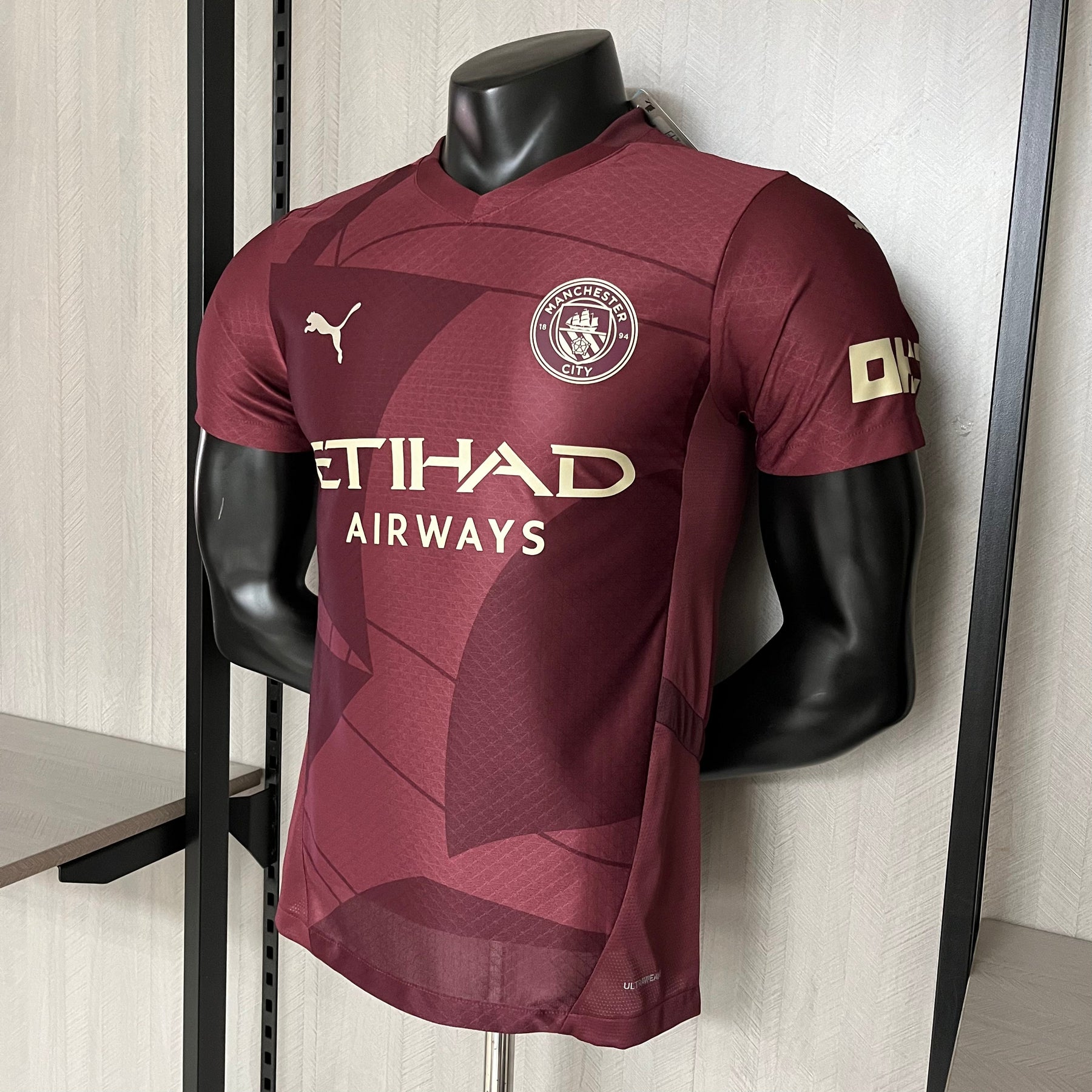 CAMISA MANCHESTER CITY VERSÃO JOGADOR AWAY 24/25