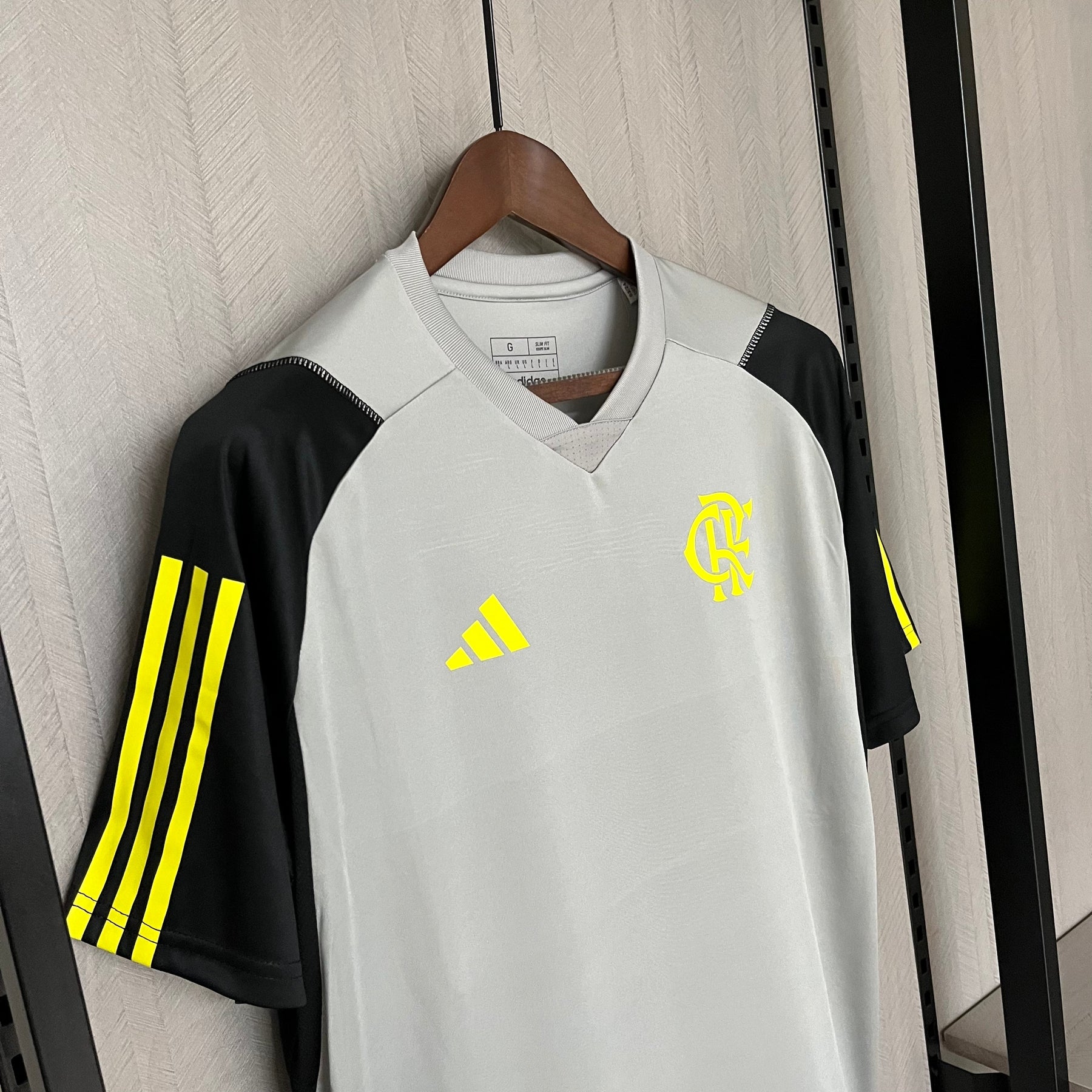 CAMISA FLAMENGO TREINO CINZA 24/25