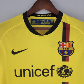 CAMISA RETRÔ BARCELONA AWAY MANGA LONGA 08/09