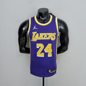 NBA 75TH LOS ANGELES LAKERS PURPLE NBA JERSEY