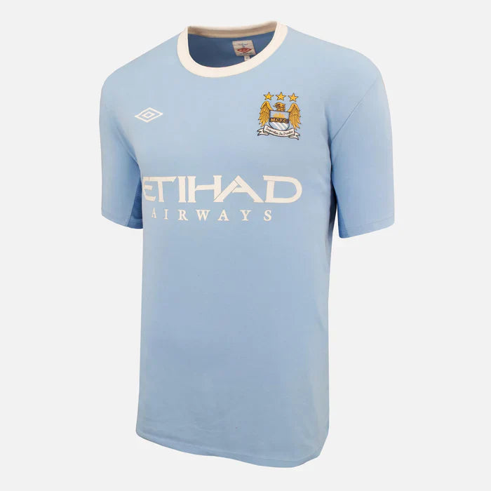 CAMISA RETRÔ MANCHESTER CITY HOME 09/10