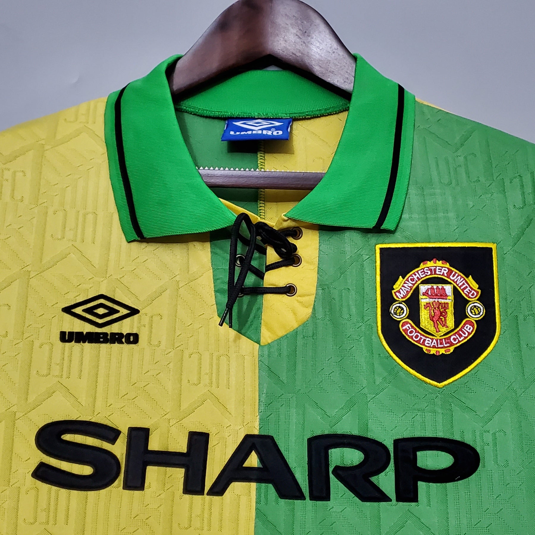 CAMISA RETRÔ MANCHESTER UNITED AWAY 92/94
