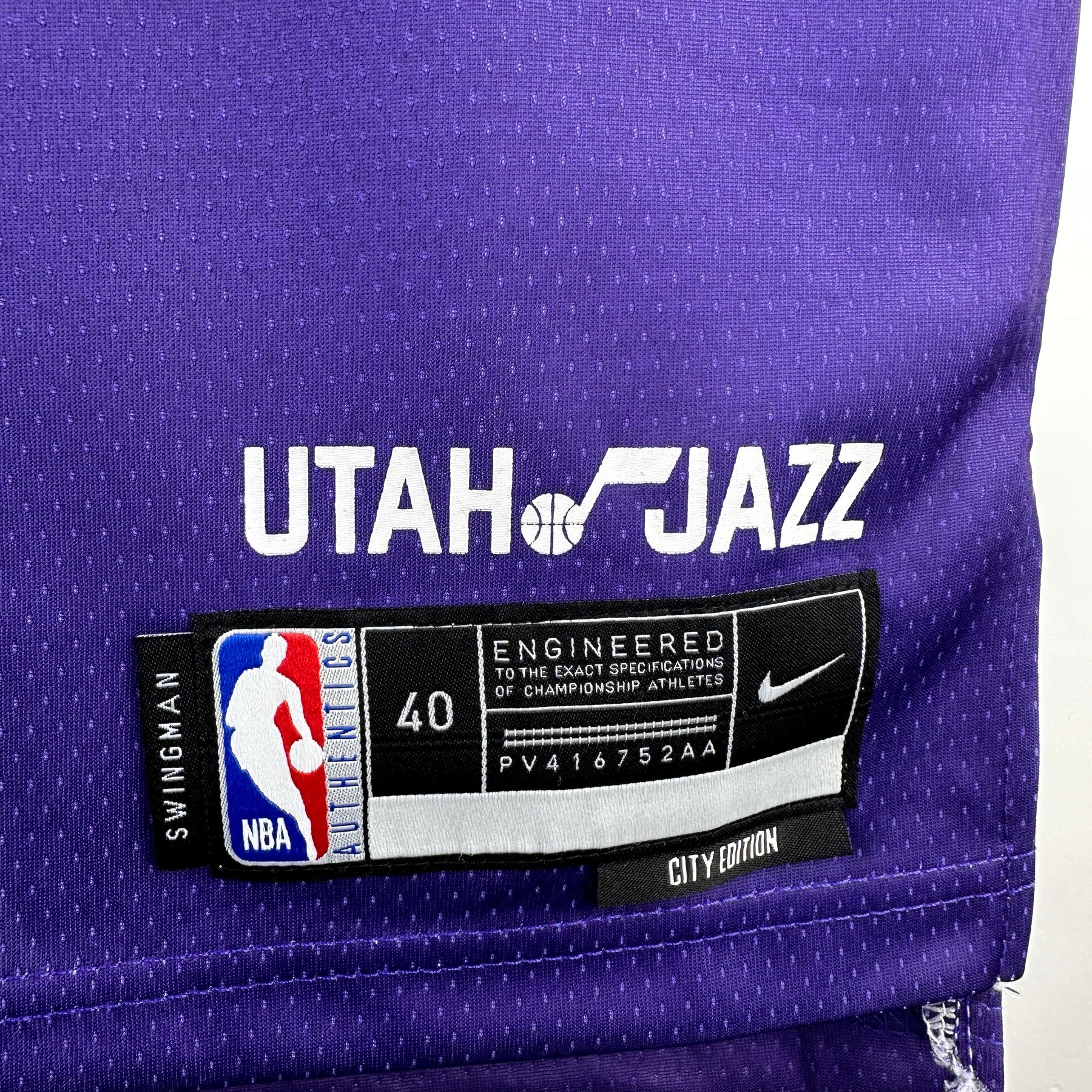 NBA UTAH JAZZ CITY EDITION PURPLE 23/24