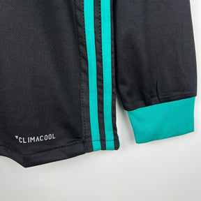 CAMISA REAL MADRID MANGA LONGA RETRÔ AWAY 17/18