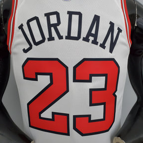 NBA 75TH CHICAGO BULLS WHITE NBA JERSEY