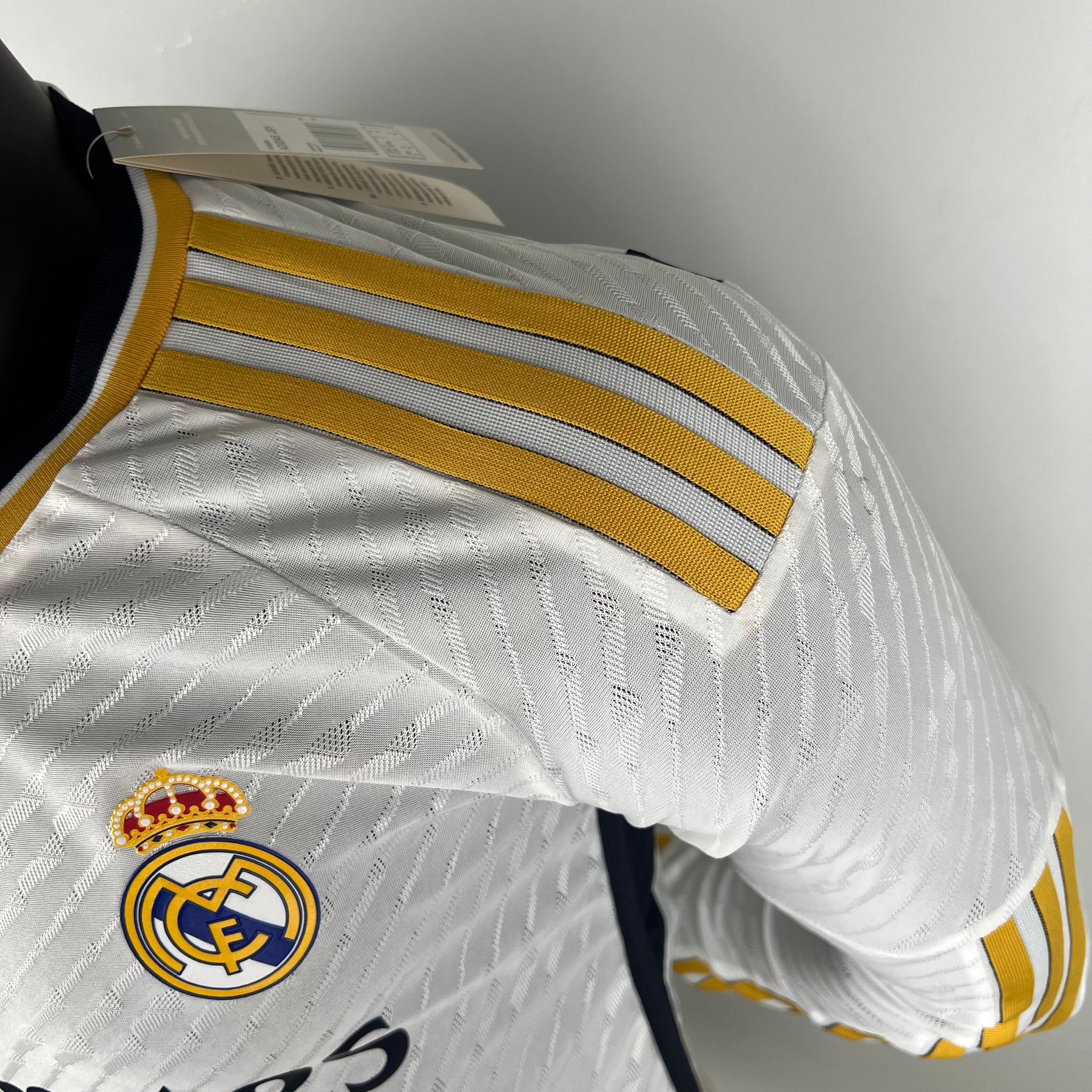 CAMISA REAL MADRID VERSÃO JOGADOR MANGA LONGA HOME 23/24