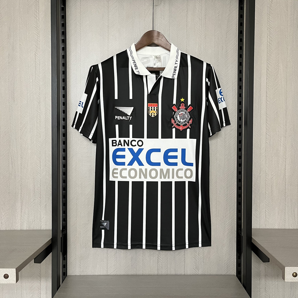 CAMISA CORINTHIANS RETRÔ AWAY 1998