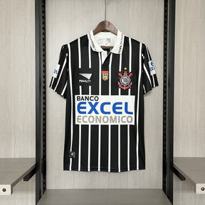 CAMISA CORINTHIANS RETRÔ AWAY 1998