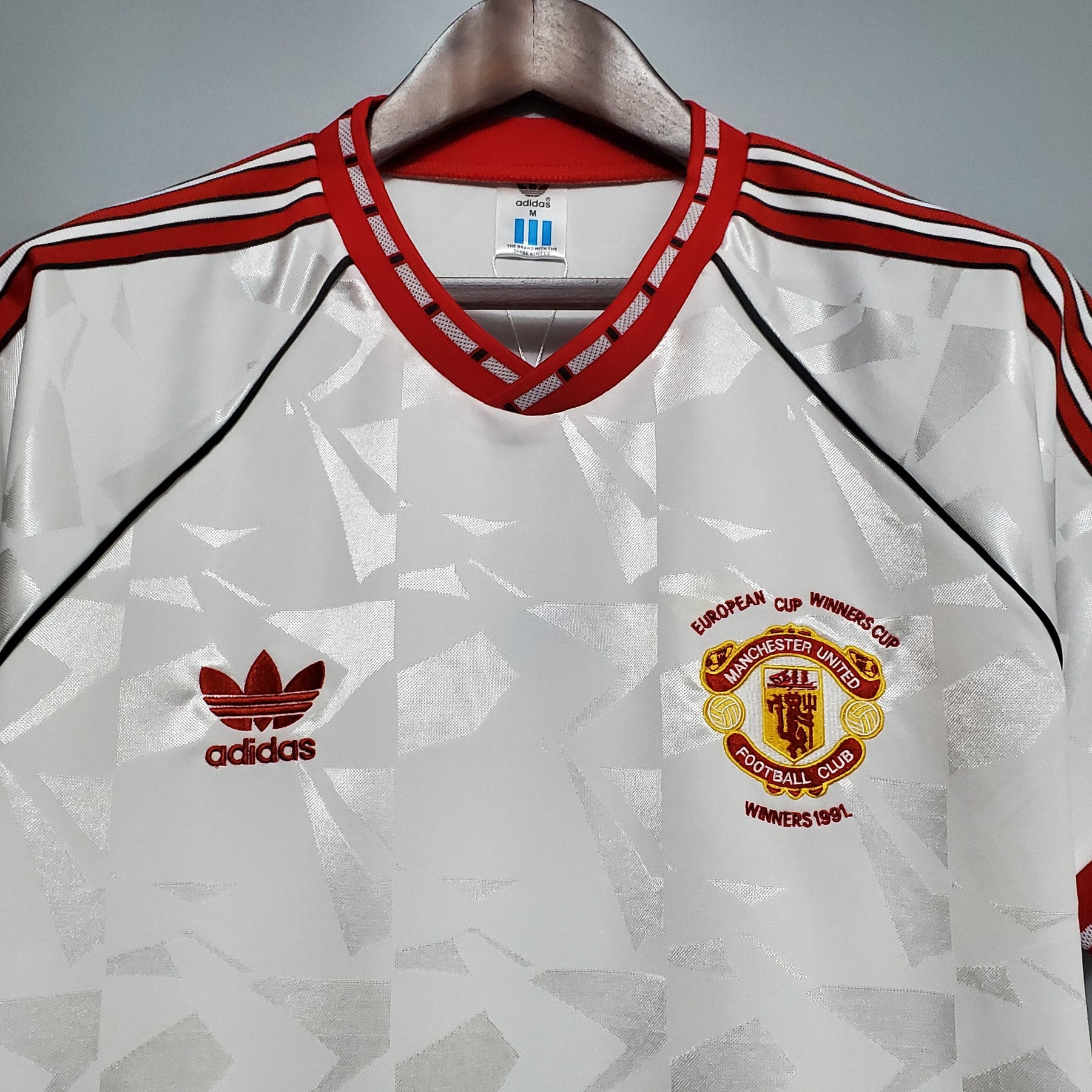 CAMISA RETRÔ MANCHESTER UNITED AWAY 91/92