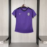 CAMISA FEMININA CORINTHIANS TREINO ROXO  25/26