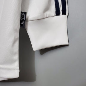 CAMISA REAL MADRID MANGA LONGA RETRÔ HOME 2002