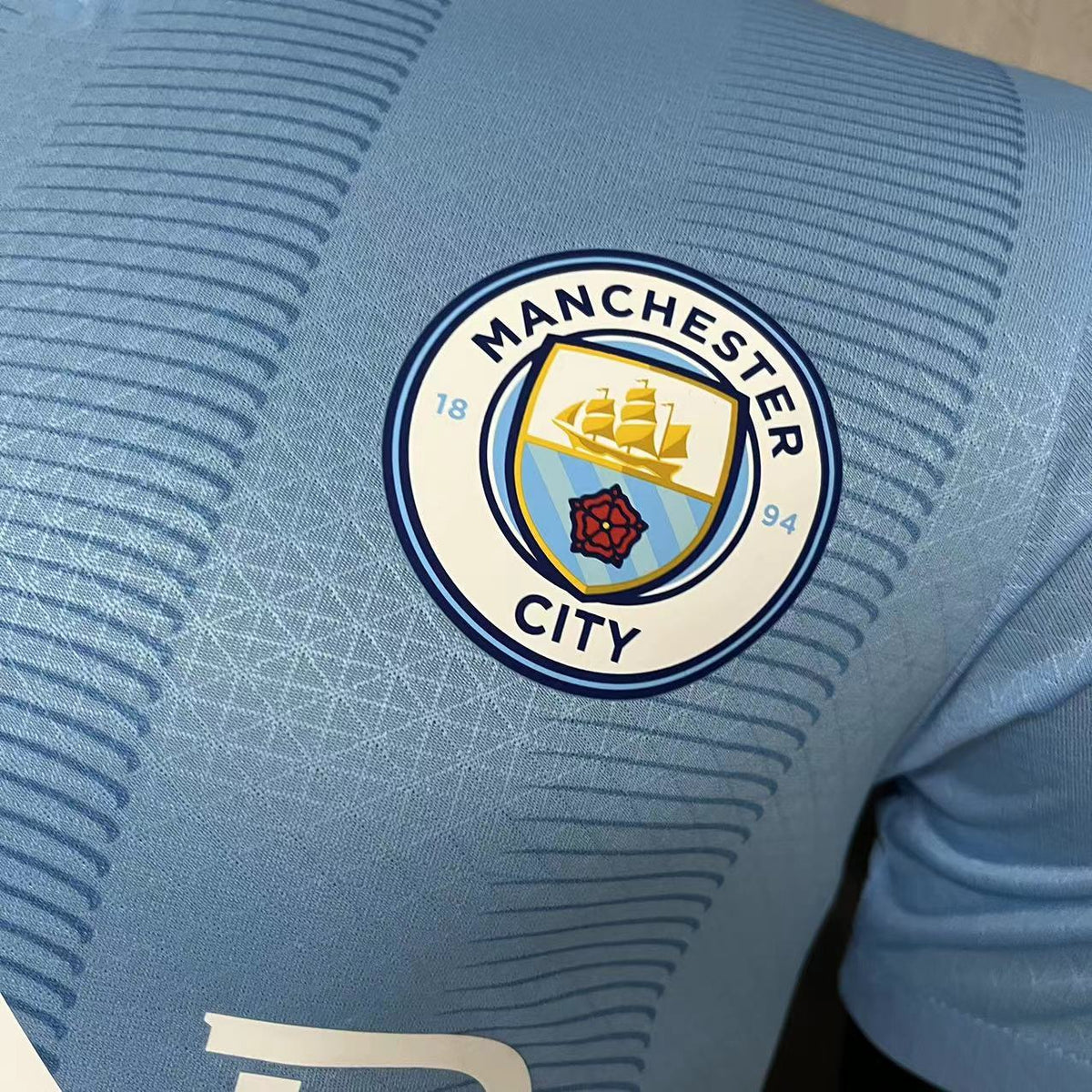 CAMISA MANCHESTER CITY VERSÃO JOGADOR HOME 23/24