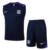 KIT DE TREINO CAMISETA CORINTHIANS BLUE 25/26