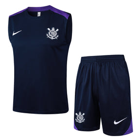 KIT DE TREINO CAMISETA CORINTHIANS BLUE 25/26
