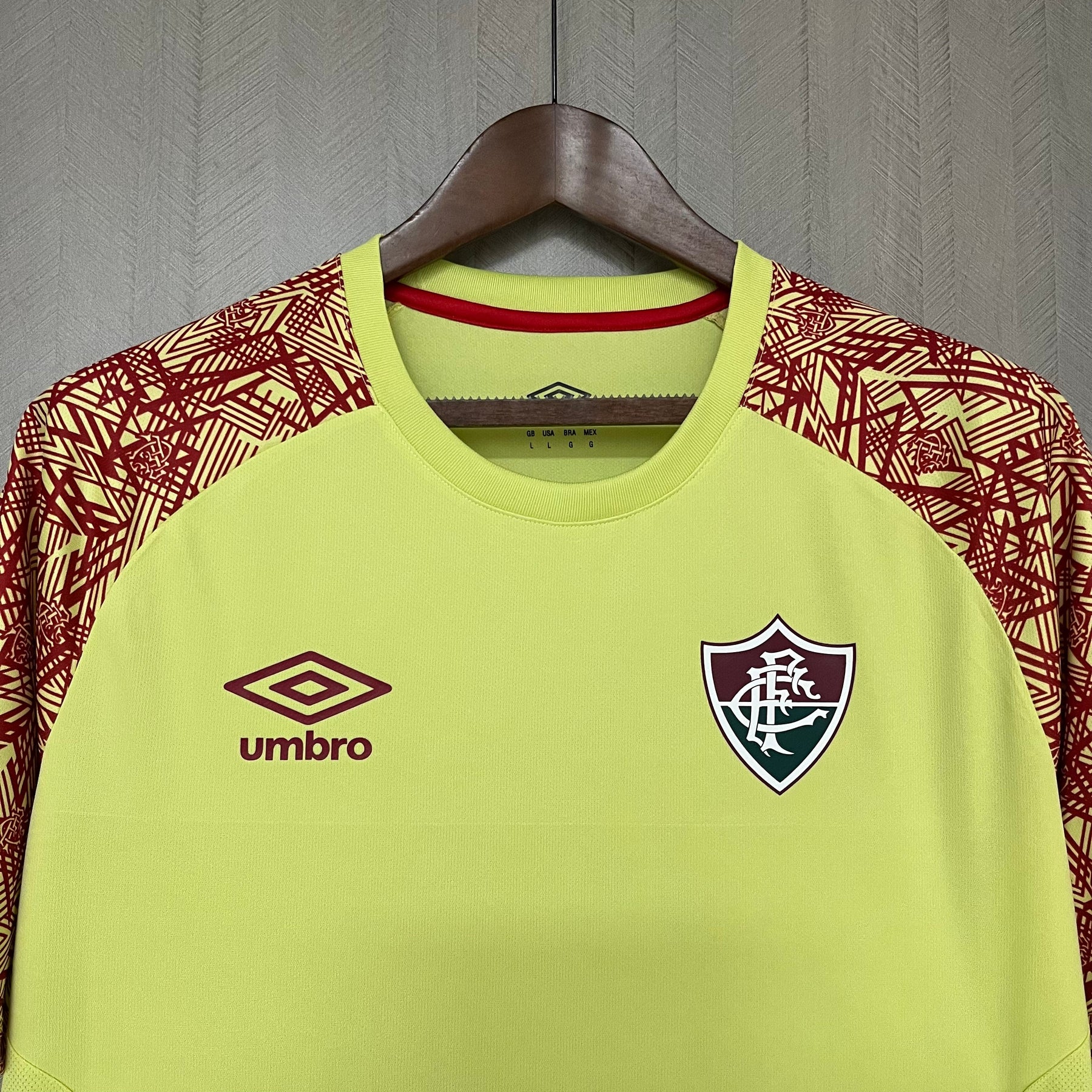 CAMISA FLUMINENSE TREINO GOLEIRO AMARELO 24/25