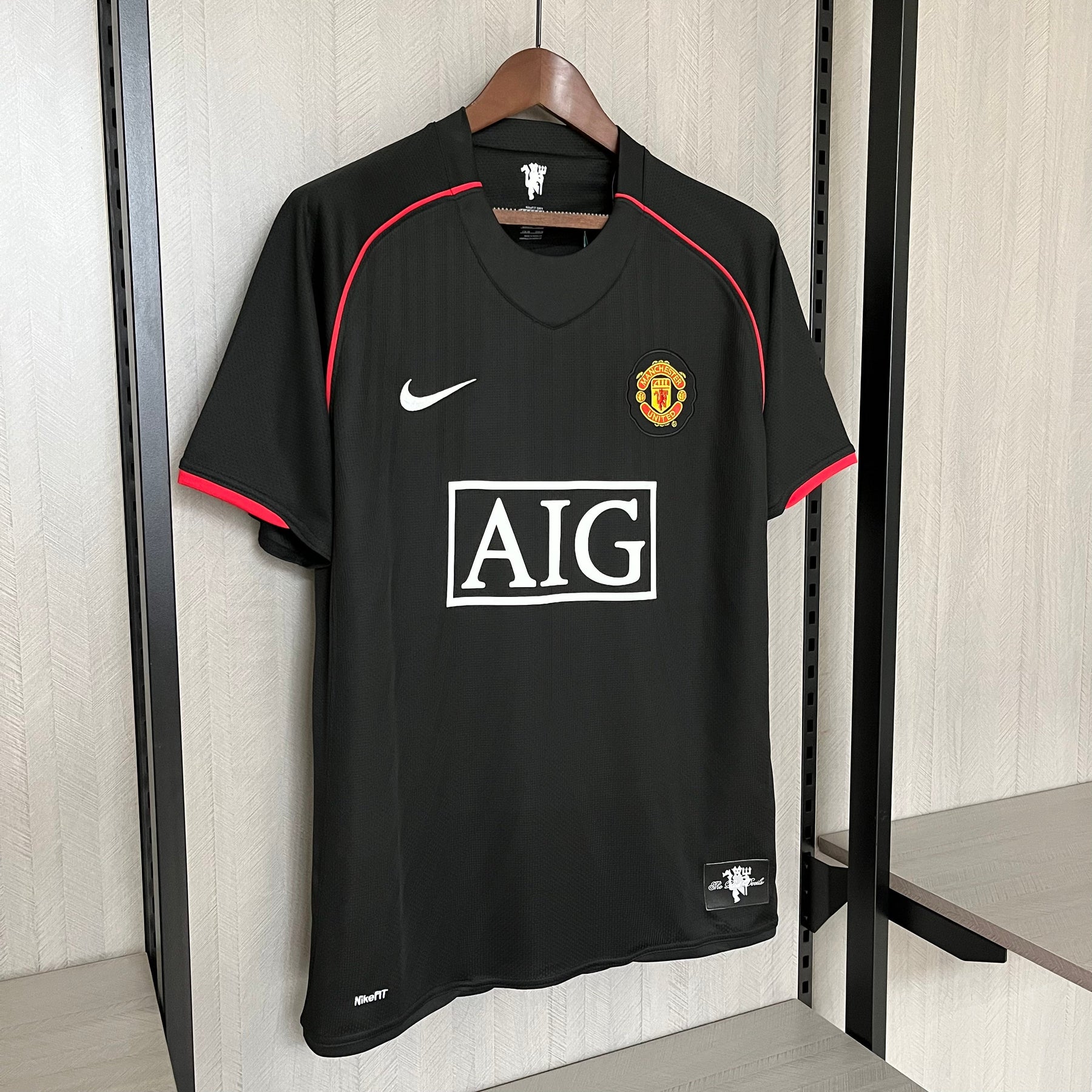 CAMISA RETRÔ MANCHESTER UNITED FOURTH 07/08