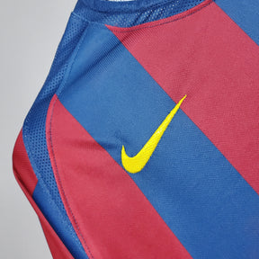 CAMISA RETRÔ BARCELONA HOME 2005/06
