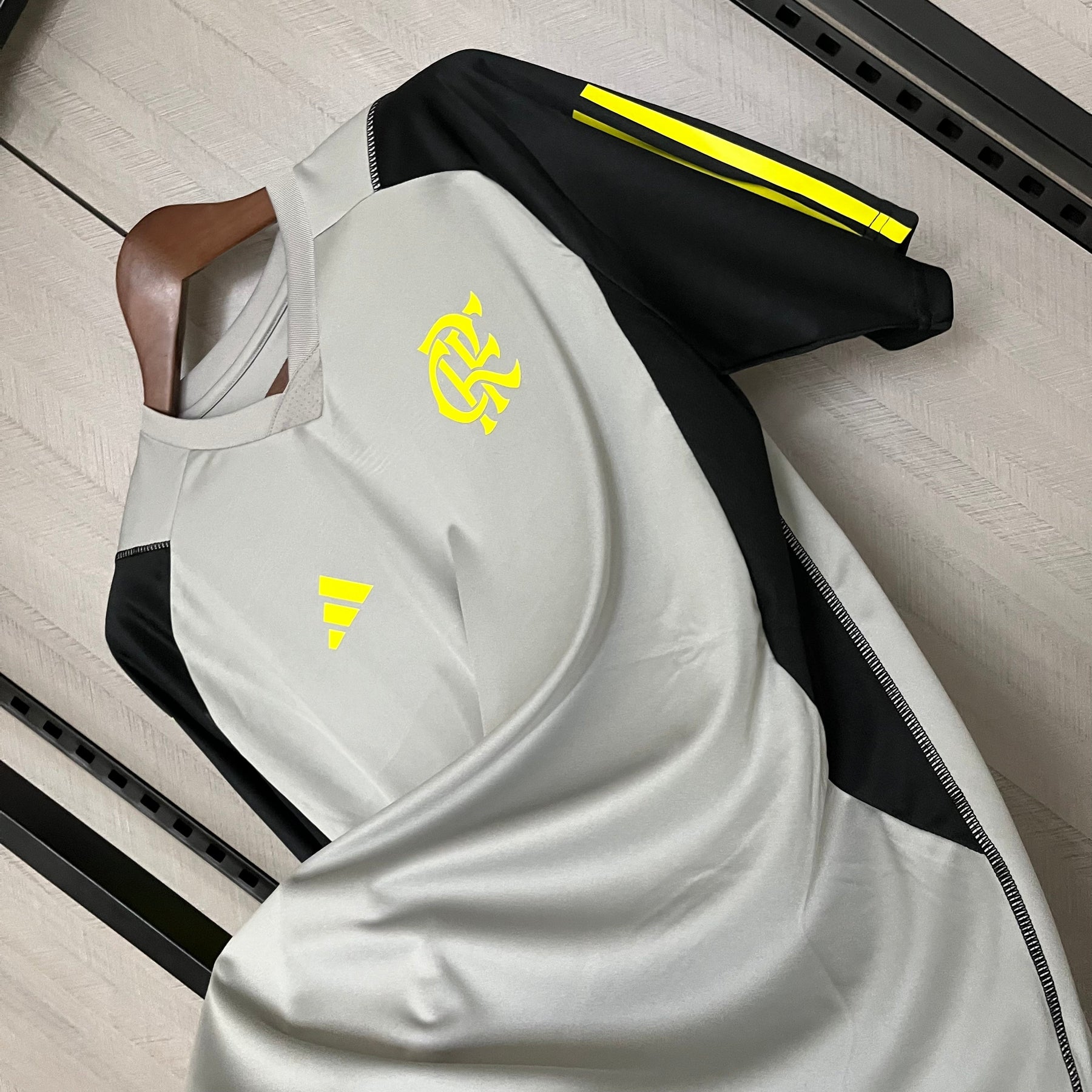 CAMISA FLAMENGO TREINO CINZA 24/25