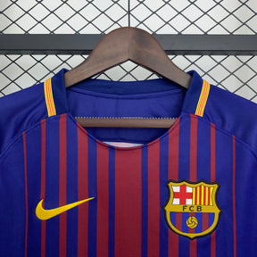 CAMISA RETRÔ MANGA LONGA BARCELONA HOME 17/18