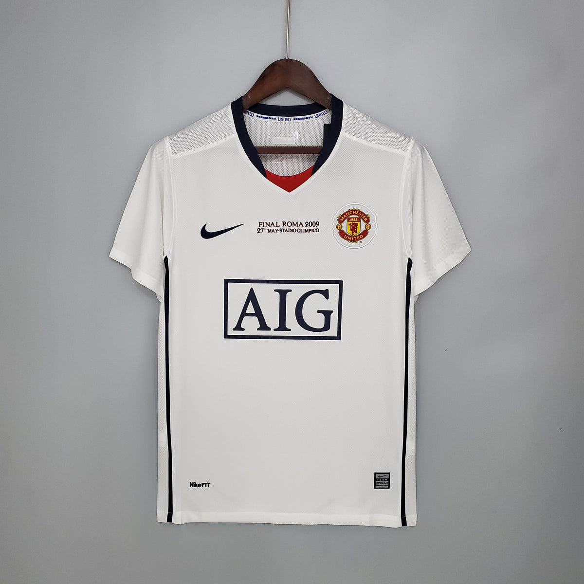 CAMISA RETRÔ MANCHESTER UNITED AWAY 07/08