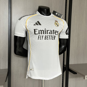 CAMISA REAL MADRID VERSÃO JOGADOR HOME 25/26