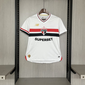 CAMISA FEMININA SÃO PAULO HOME 25/26